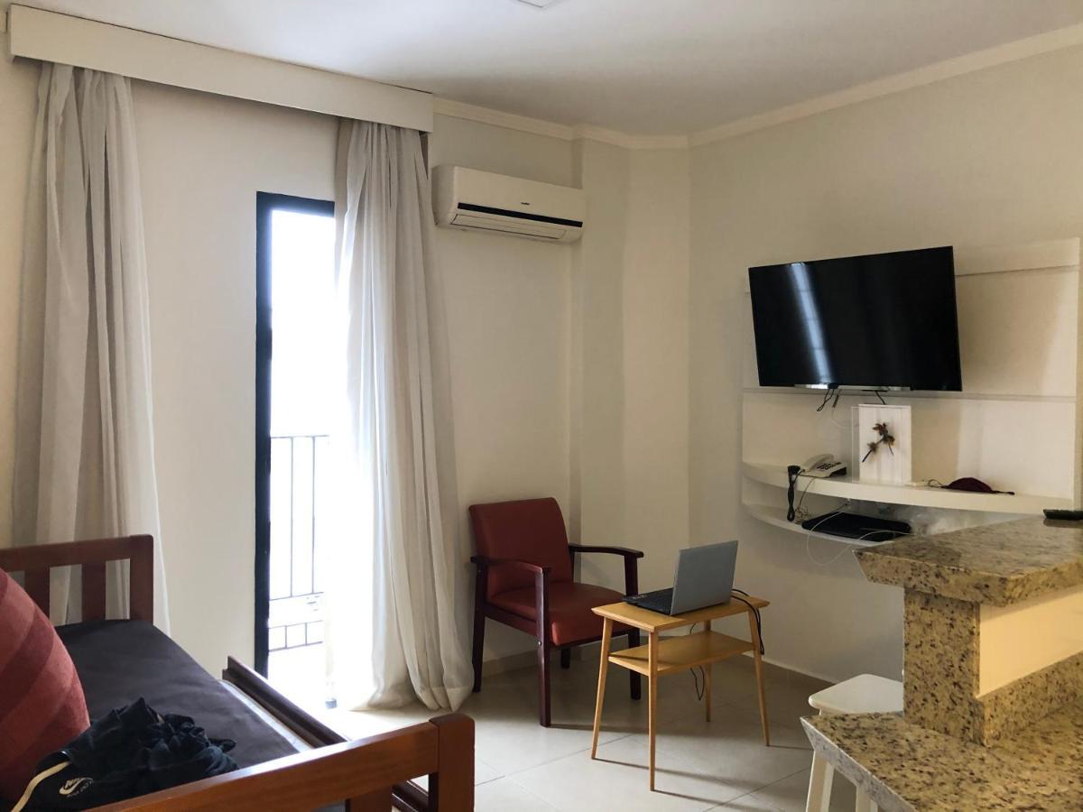 Aparthotel Flat em Gonzaga Santos  Exterior foto