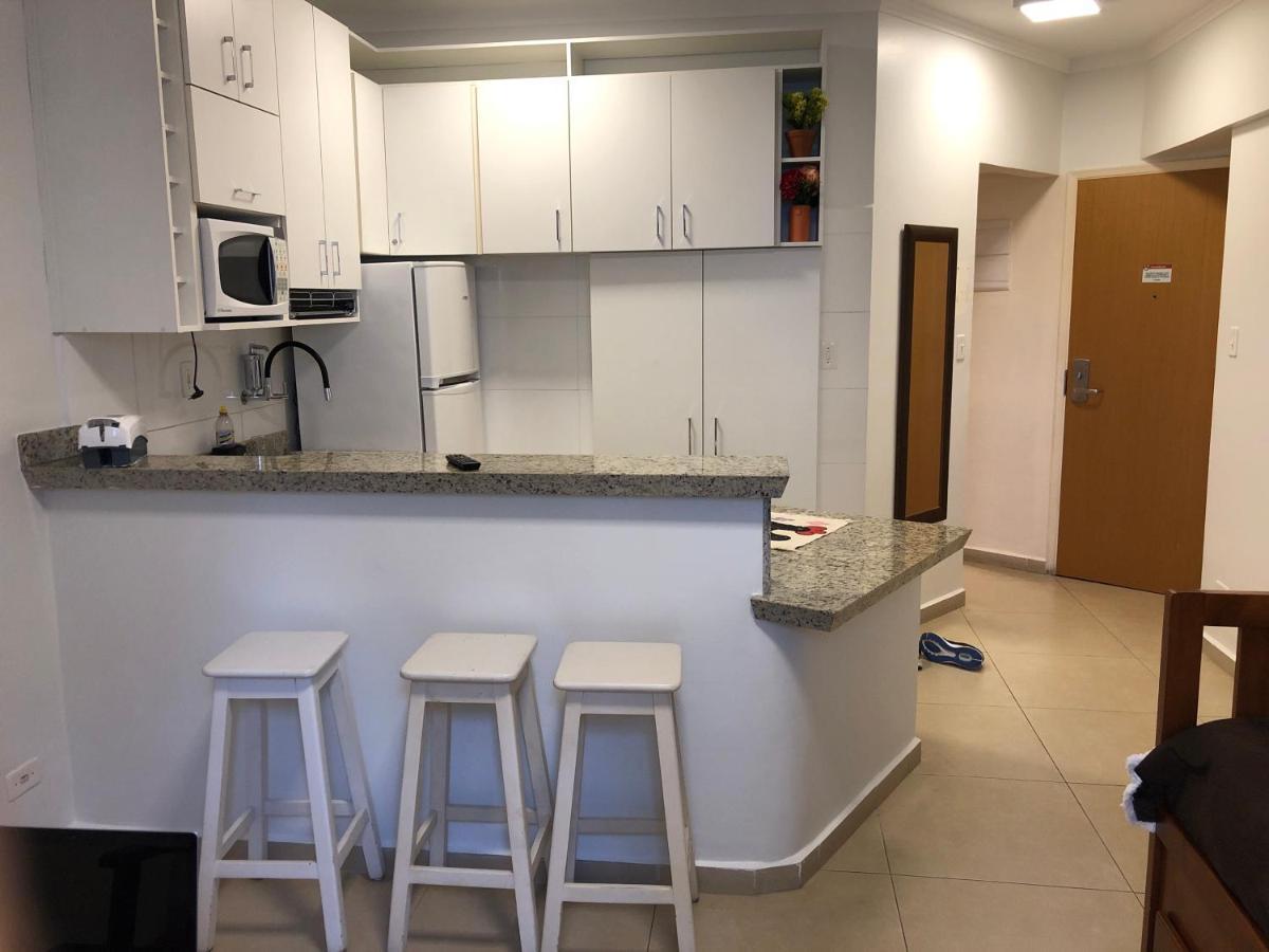 Aparthotel Flat em Gonzaga Santos  Exterior foto